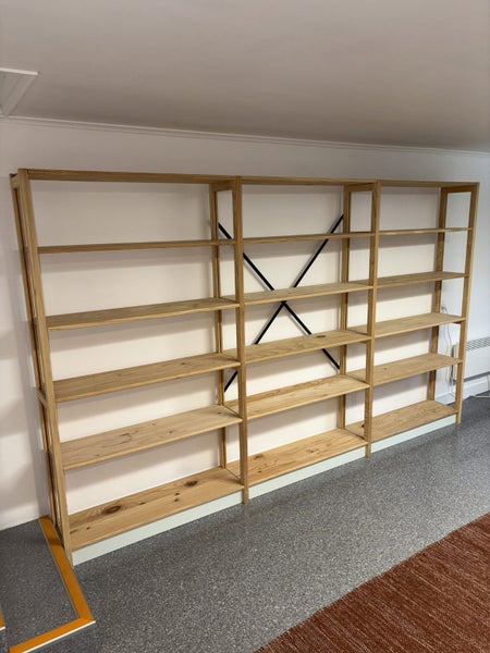 Lundia Modular Shelving — 3040 (L) × 1830 (H) — Very Good Used Condition Carousel 1