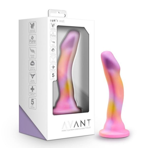 Avant Suns Out Pink Silicone Dildo Carousel 1