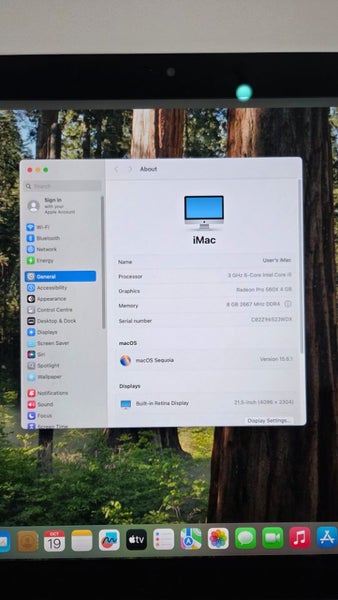 Apple iMac 21" i5 6 Core, 1TB SSD, Radeon Pro 560X, Retina Display A2116 Carousel 2