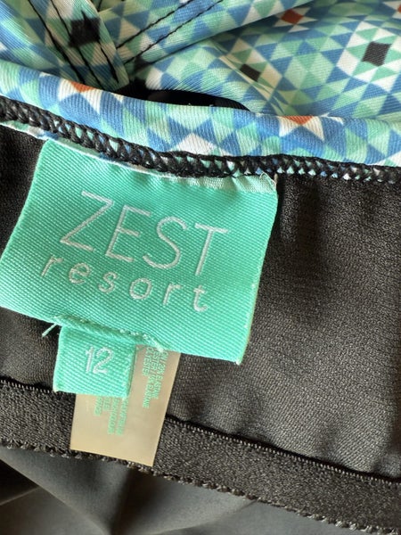 2 x Zest Resort Swim Tops/Tankini Size 12 Carousel 6