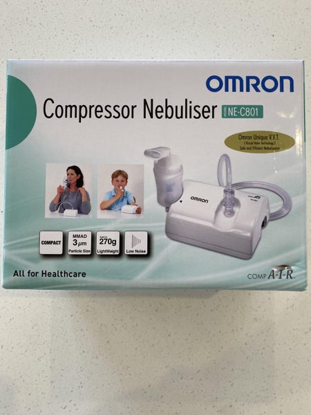 Omron NEC801 Compressor Nebuliser - Compact home respiratory device Carousel 1