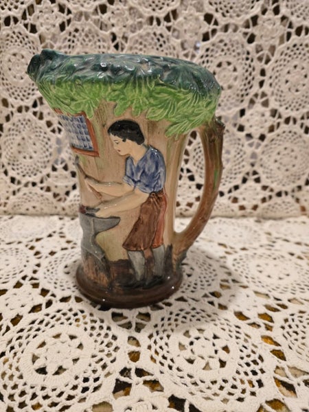 Burleigh Ware The Village Blacksmith Jug Carousel 2