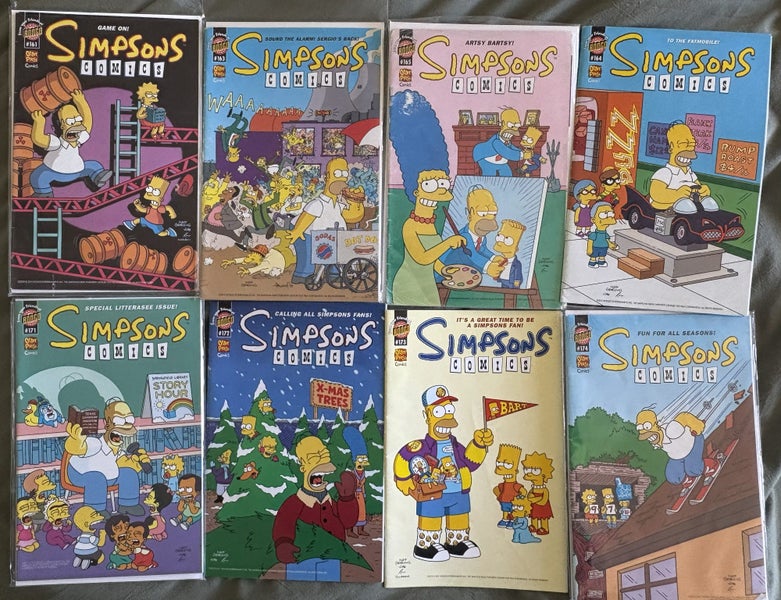 Simpsons Comics (8 Comics Total) Carousel 1