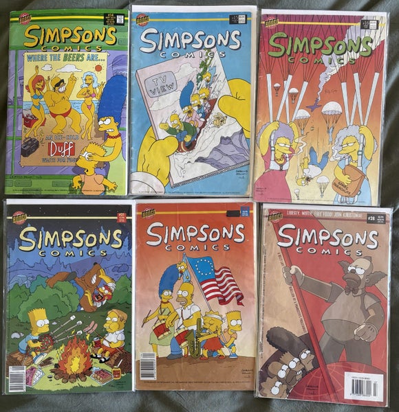 Simpsons Comics (6 Comics Total) Carousel 1