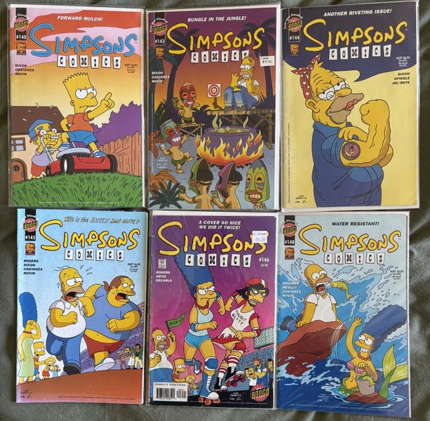 Simpsons Comics (6 Comics Total) Carousel 1