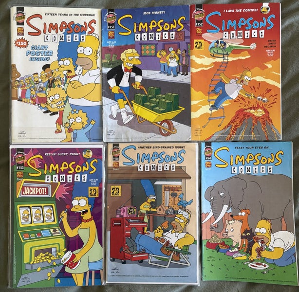 Simpsons Comics (6 Comics Total) Carousel 1