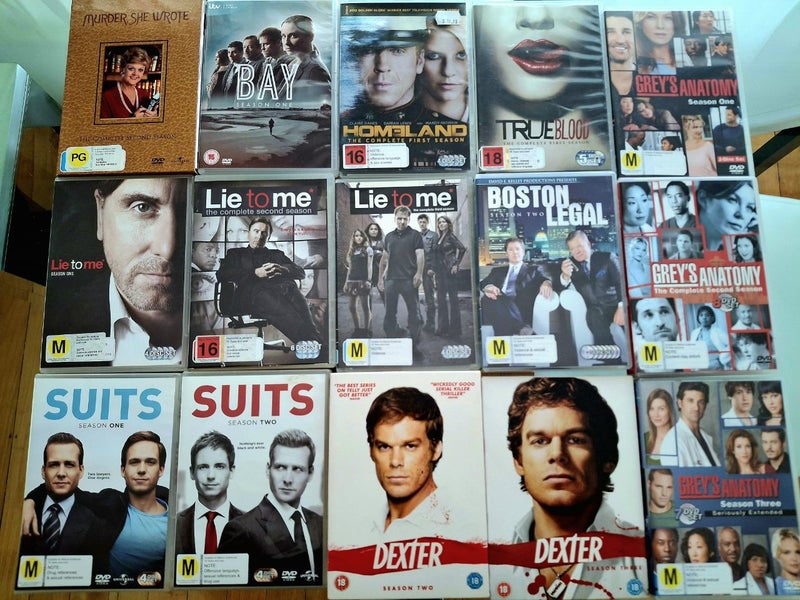 Bulk Lot TV Shows Carousel 1