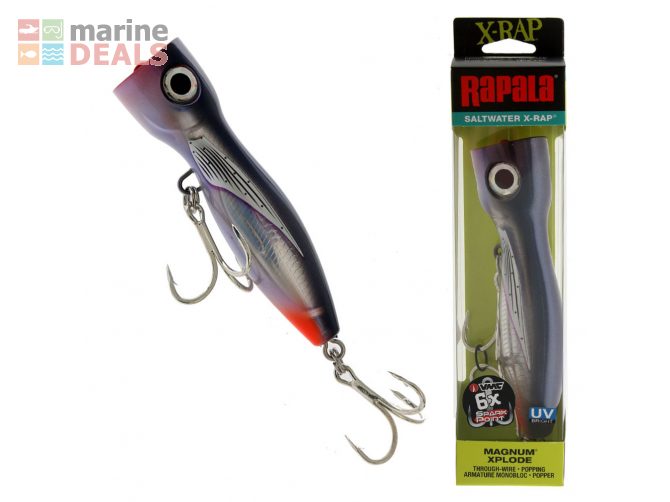 Rapala X-Rap Xplode Popper 17cm Flying Fish UV Carousel 1