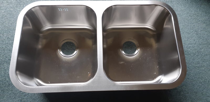 New Stainless twin sink insert. Carousel 1