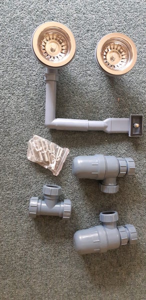 New Stainless twin sink insert. Carousel 2