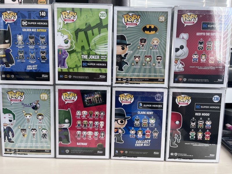 DC Pop Vinyl Bundle w/ Chase Carousel 2