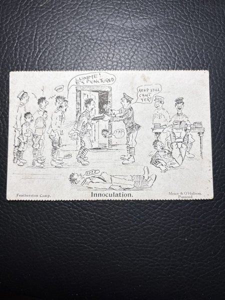 2 x WW1 Featherston Camp postcards not sent Carousel 2