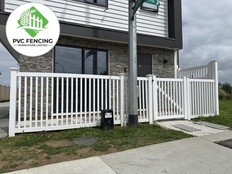 Ellen - Picket PVC Fence Panel Kit 1200H x2400W (Post Length-1930mm) Carousel 1