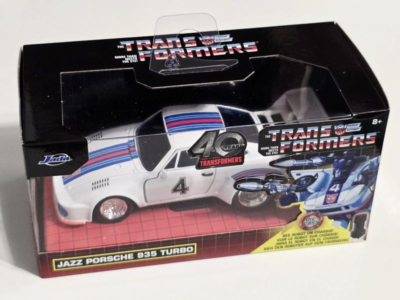 Jada Transformers - Jazz Porsche 935 Turbo - 1:32 Scale Carousel 1