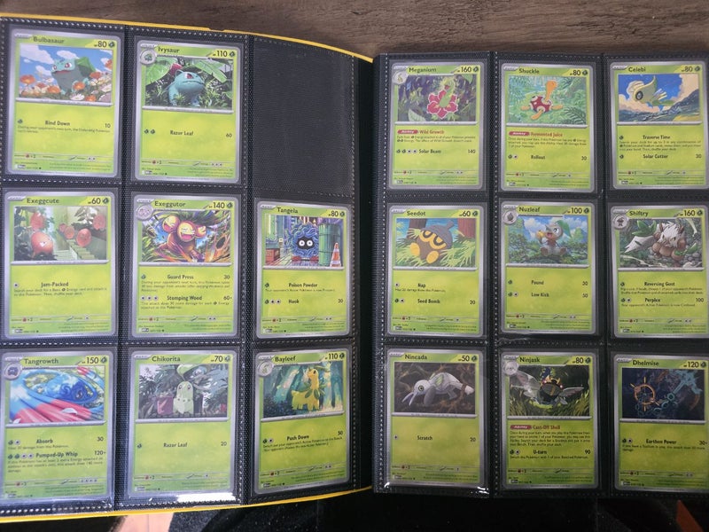 Pokemon Mega Evolutions Base set 58% complete + folder 152/264 cards $1 res! Carousel 1