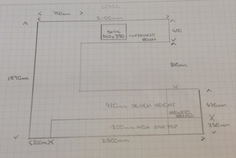 Stone Top Bar or Kitchenette Carousel 5