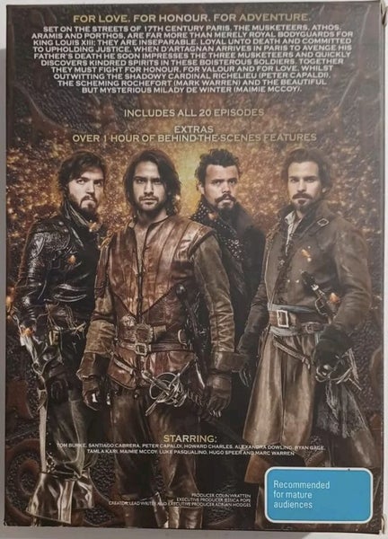 The Musketeers - Series 1 & 2 - Brand New Carousel 2