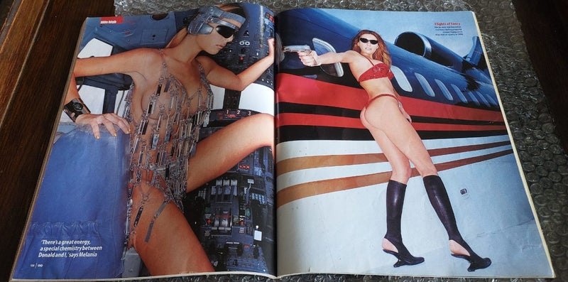 British GQ Magazine feat. Mrs Trump, First Lady of the Whitehouse Carousel 2