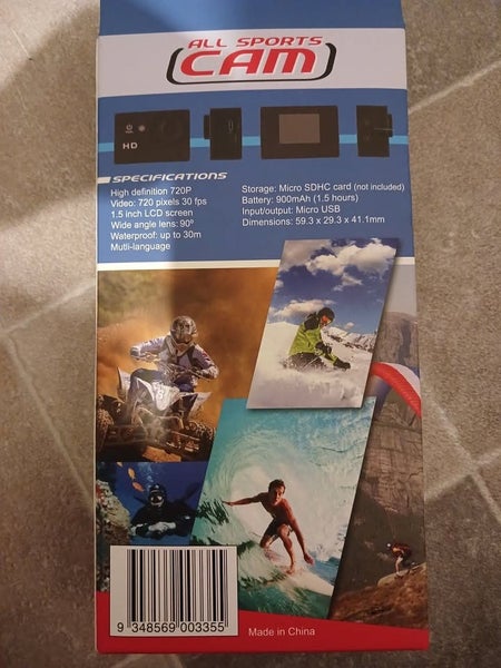 sports cam perfect for all sports like new i have never used it pickup pegasus Carousel 2