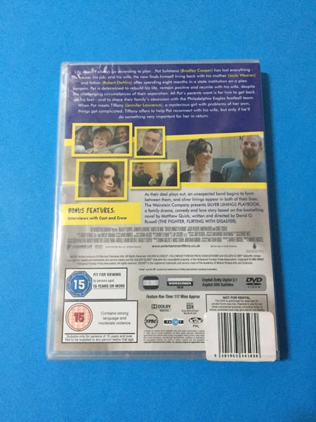 Silver Linings Playbook - NEW!!!64443499046019111