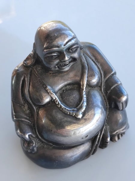 Chinese Buddha Sterling Silver. Carousel 8