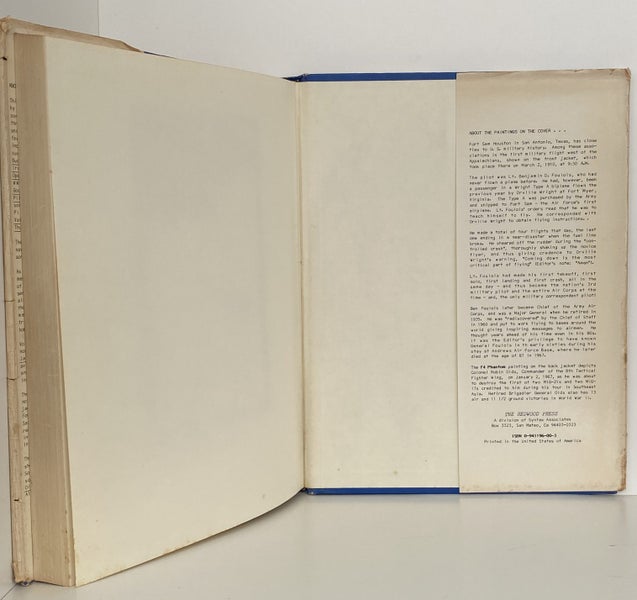 THE WILD BLUE YONDER: Songs of the Air Force by C.W. Getz 1981 1st edition Carousel 9