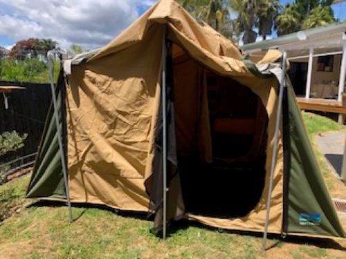 Wild Country 2 Bedroom + Awning Canvas Tent64516531709825113