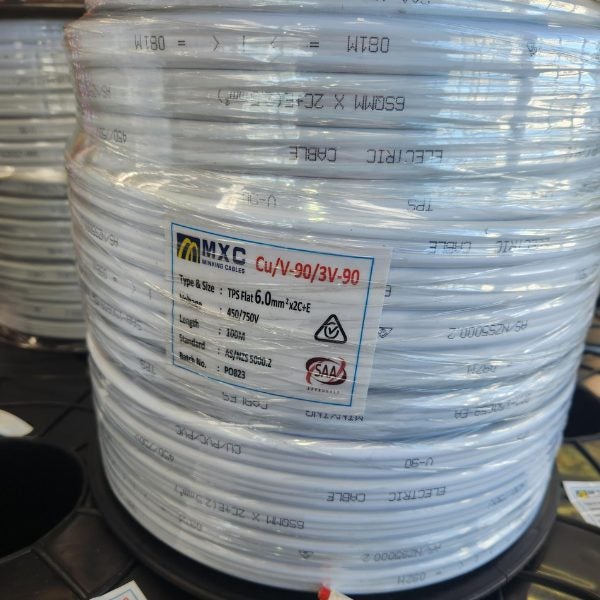 TPS Cable 6mm 2C+E White/M Carousel 1