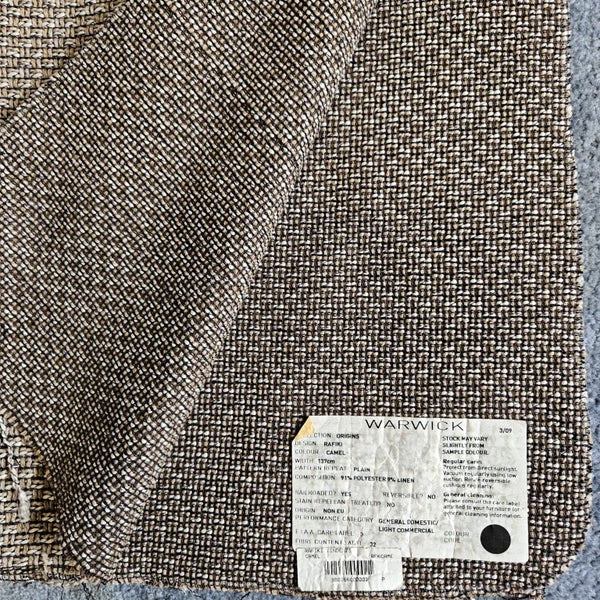 RAFIKI DESIGN FABRIC, CAMEL COLOUR, 92cm × 66cm Carousel 2