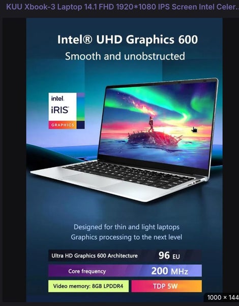 KUU Xbook-3 Laptop Carousel 4