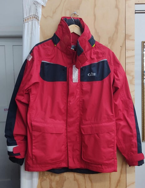 Gill Men's Sailing Jacket - Medium - Red Carousel 1