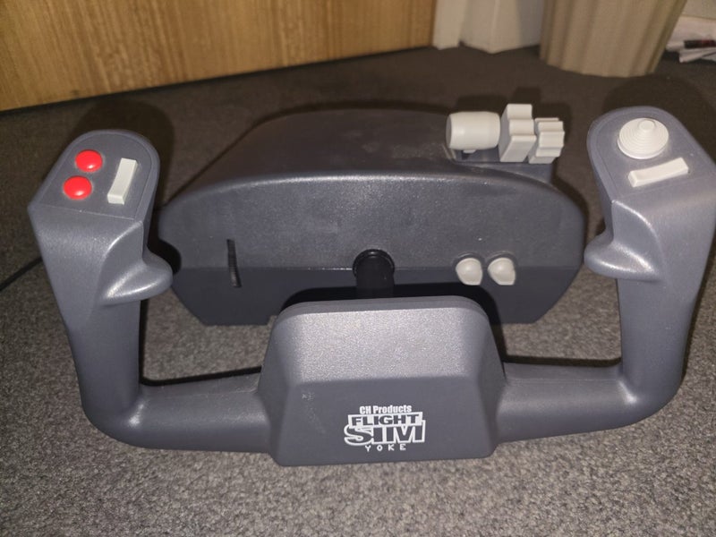 CH Flight Simulator (Throttle, Yoke, Rudder, Free Controller)64142336812291112