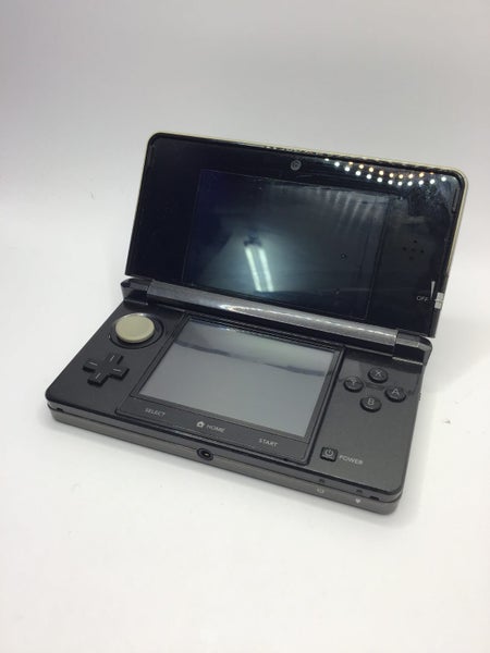 * Black Nintendo 3DS Console w/ Wall Charger & Stylus! * Carousel 2