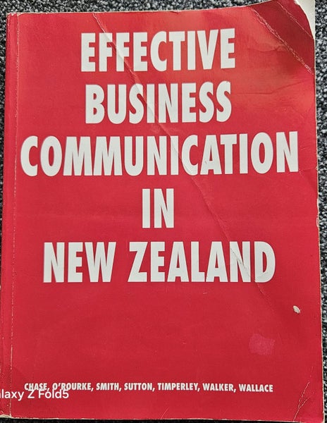 EFFECTIVE BUSINESS COMMUNICATION IN NEW ZEALAND64524938561538110