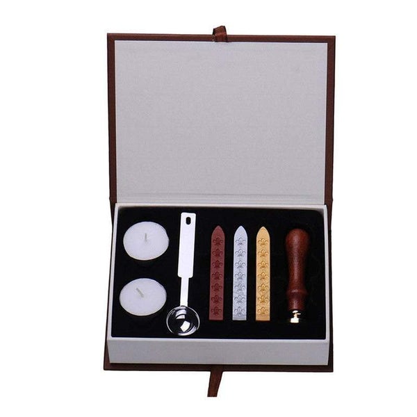 Hod Health & Home Art Crafting Tools Seal Sealing Wax Stamp Set Envelope Kit Carousel 7