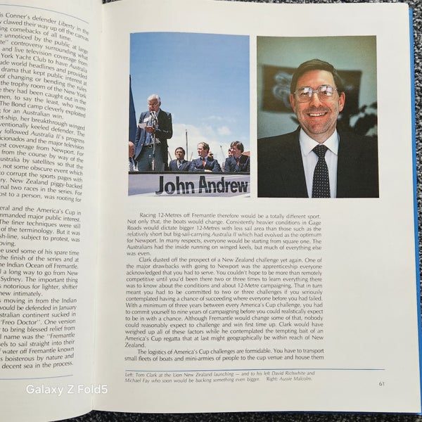 THE INSIDE STORY OF KZ-7, NEW ZEALAND ' FIRST AMERICAN'S CUP CHALLENGE , 1986-8764526529991939113