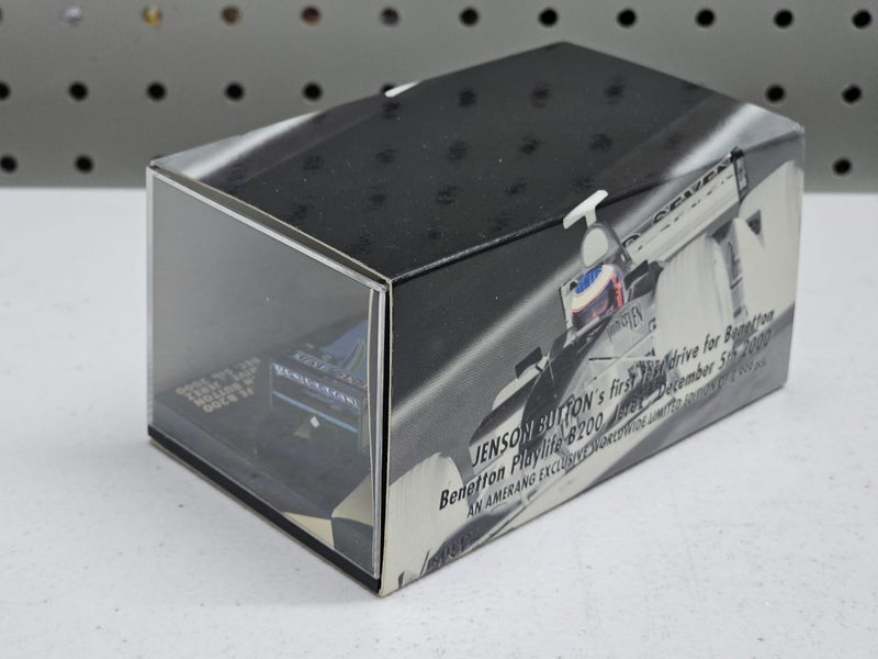 1/43 Benetton Playlife B200 - Jenson Button 1st Test Drive Jerez 2000 Formula 1 Carousel 13