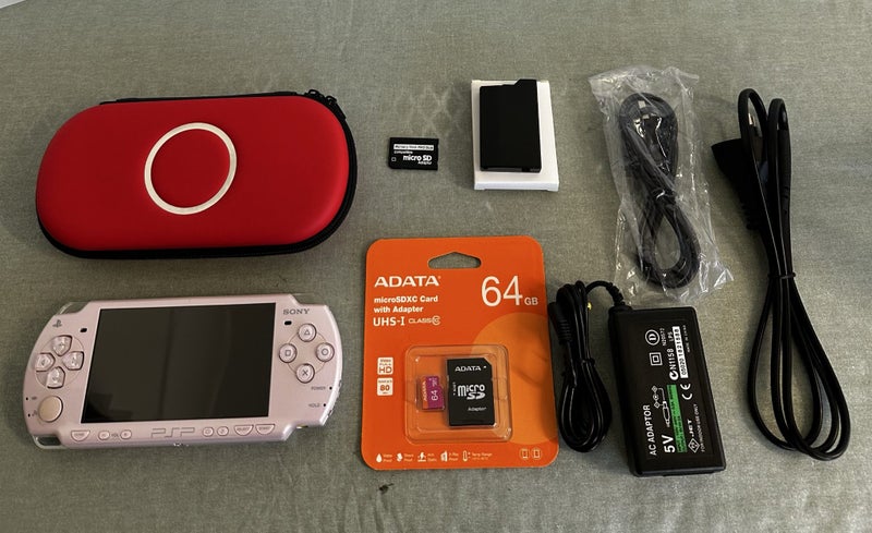 PlayStation Portable 2000 (Rose Pink) | 64GB | Fully Set Up64142351279106110