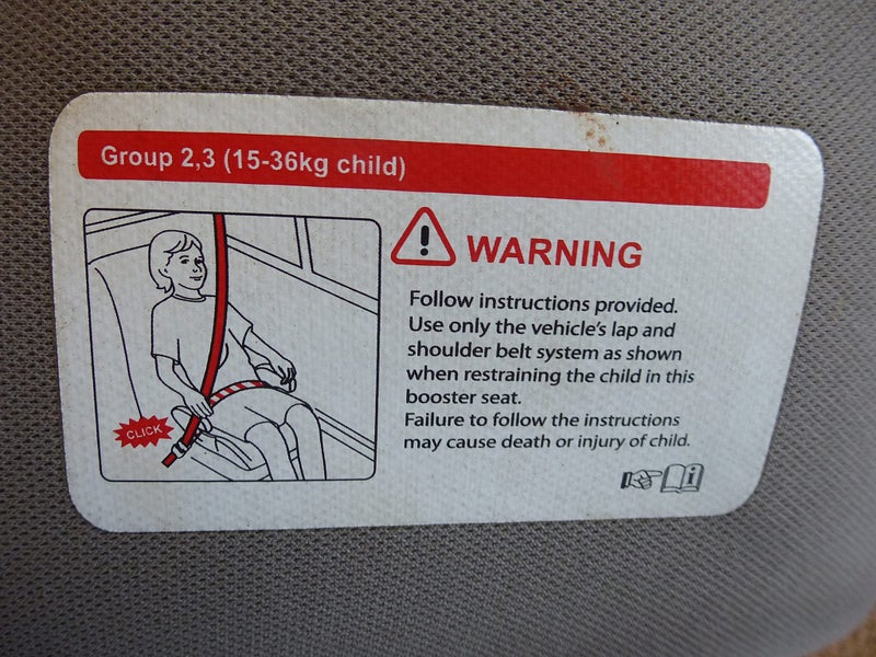 “BABYWISE” HALF BOOSTER CAR SEAT Carousel 3