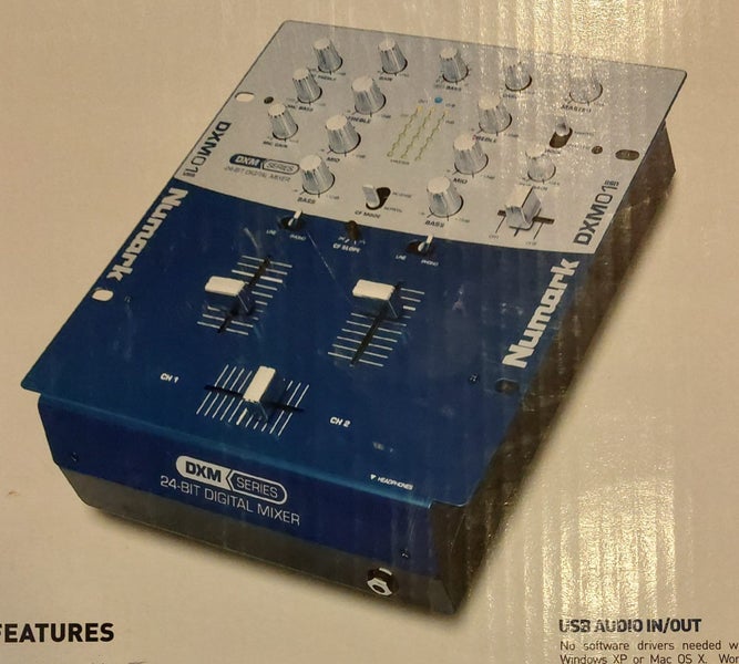 Numark DXM 01 USB 24 bit digital mixer64142340555779111