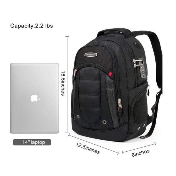 Hod Health & Home Laptop Backpack 15.6 Inch Laptops Tablets Storage Bag Usb Char Carousel 2