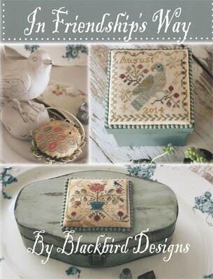 Blackbird Designs Cross Stitch Pattern Book - In Friendship's Way Carousel 1