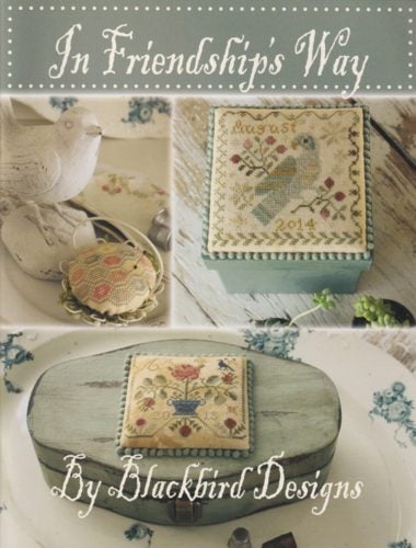 Blackbird Designs Cross Stitch Pattern Book - In Friendship's Way Carousel 2