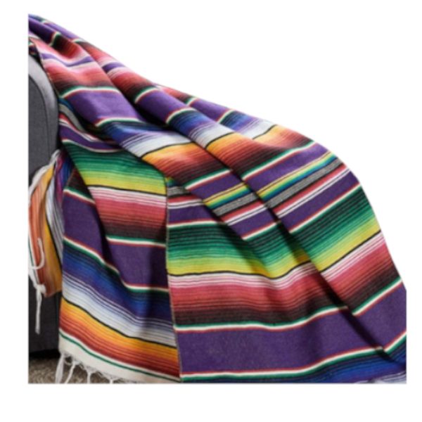Hod Health & Home Tablecloths Vibrant Mexican Style Tassel Runner Towel Carousel 7
