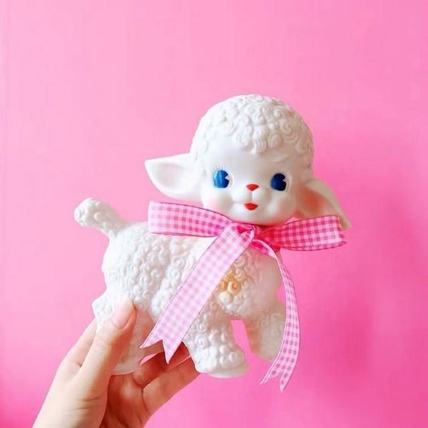 Hod Health & Home Lamb Rubber Toy Carousel 2