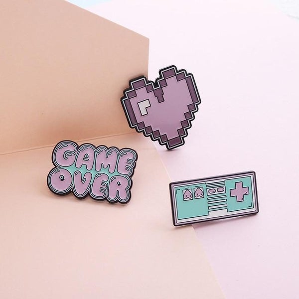 Hod Health & Home Pastel Gamer Enamel Pins Carousel 2