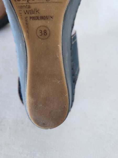 PIKOLINOS genuine leather sandals size 38 (A4) Carousel 5