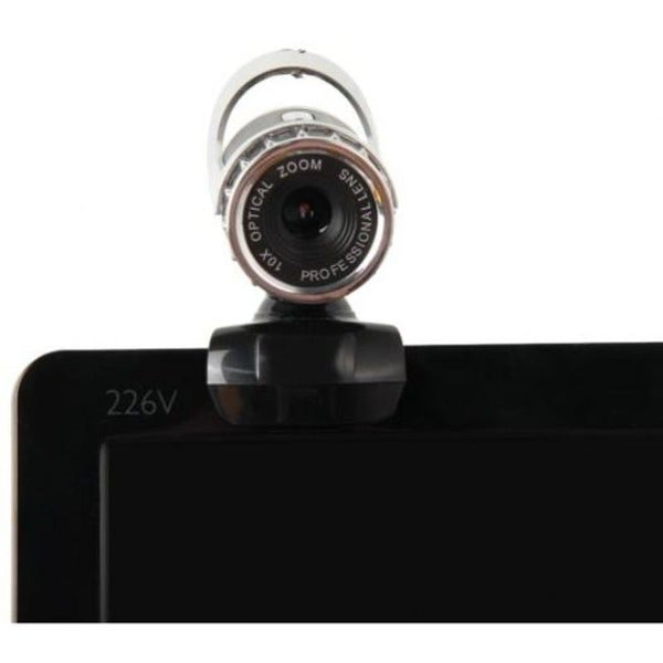 Hod Health & Home Hd Clip On Webcam 360 Degree Pc Camera With Mic For Laptop Com Carousel 2