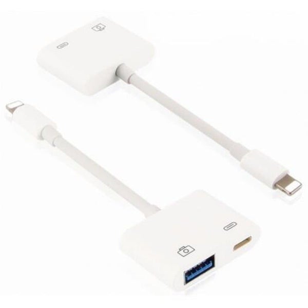 Hod Health & Home 2 In 1 Usb Camera Keyboard Adapter Cable Connection For Iphone Carousel 2