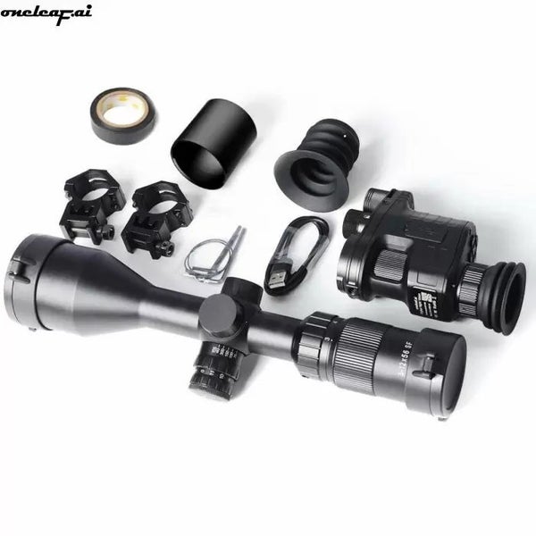 Oneleaf.ai NV100 Plus 3-12×56 Day & Night Vision Rifle Scope Carousel 3